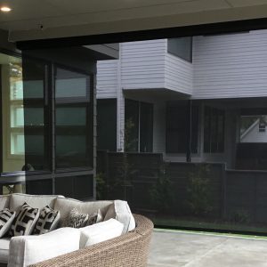 Motorized Screen Project Lake Oswego Portland OR (Oregon) - Kraft Screens